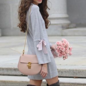 Club Monaco sweater dress in BLACK 100% wool